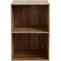 B98 Medium Bookcase 28cm - Oak