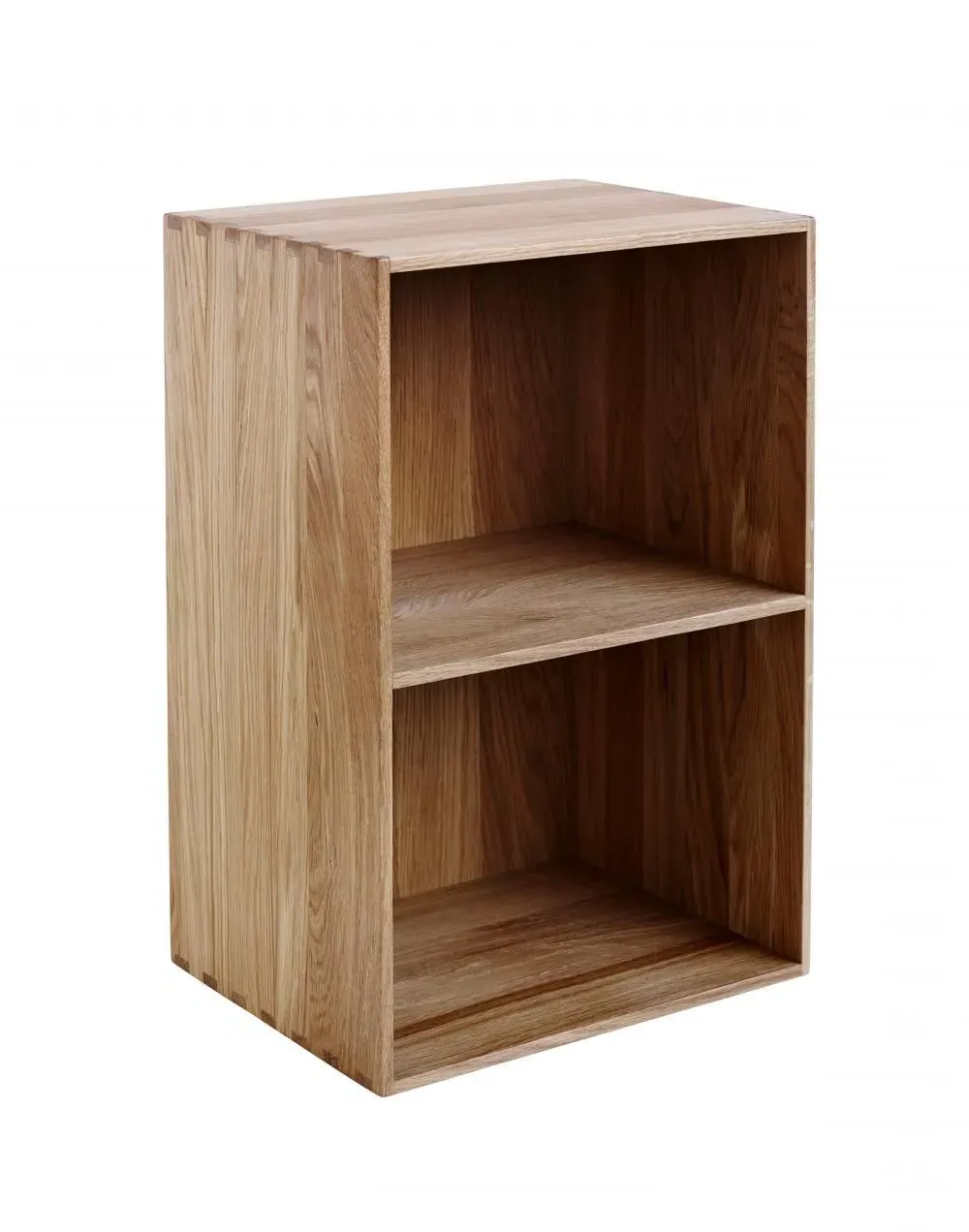 B98 Narrow Bookcase Base - Oak