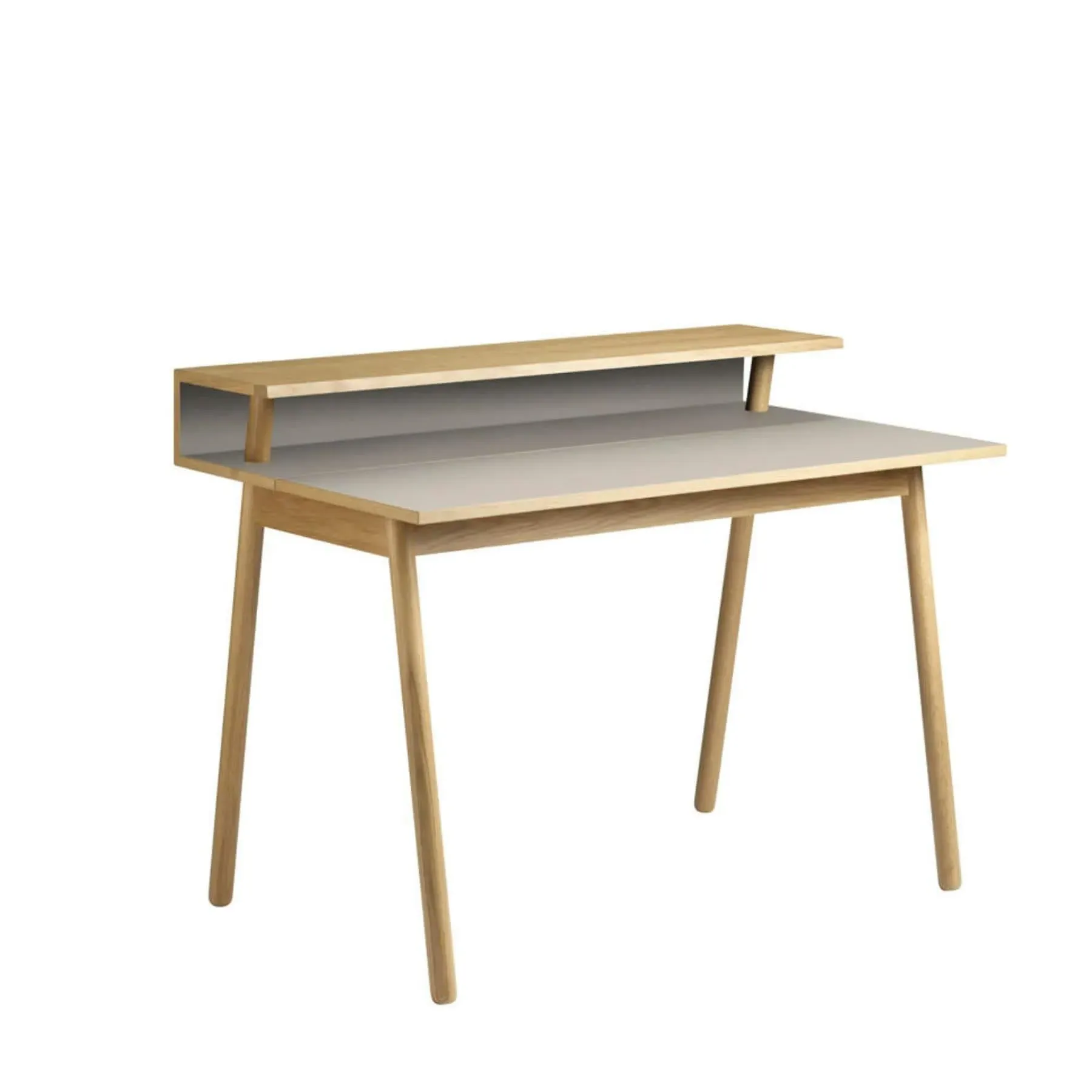 C68 Norrebro Desk with Storage - Nero
