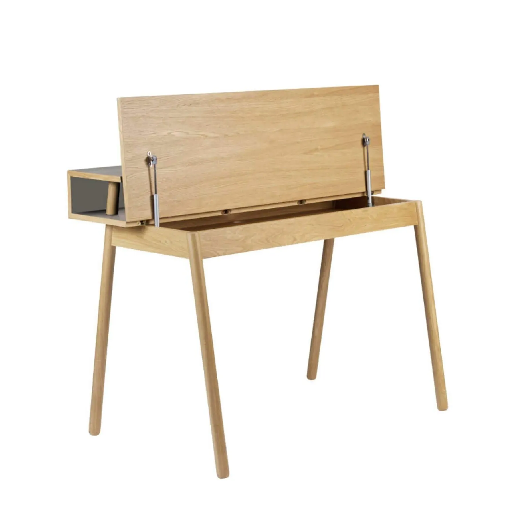 C68 Norrebro Desk with Storage - Nero