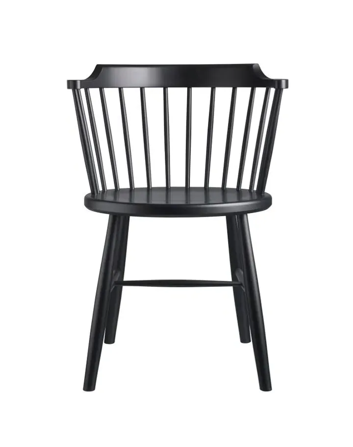 Dining Chair - Light Grey, Beech