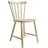 Dining Chair with V-Back - Natural, Beech