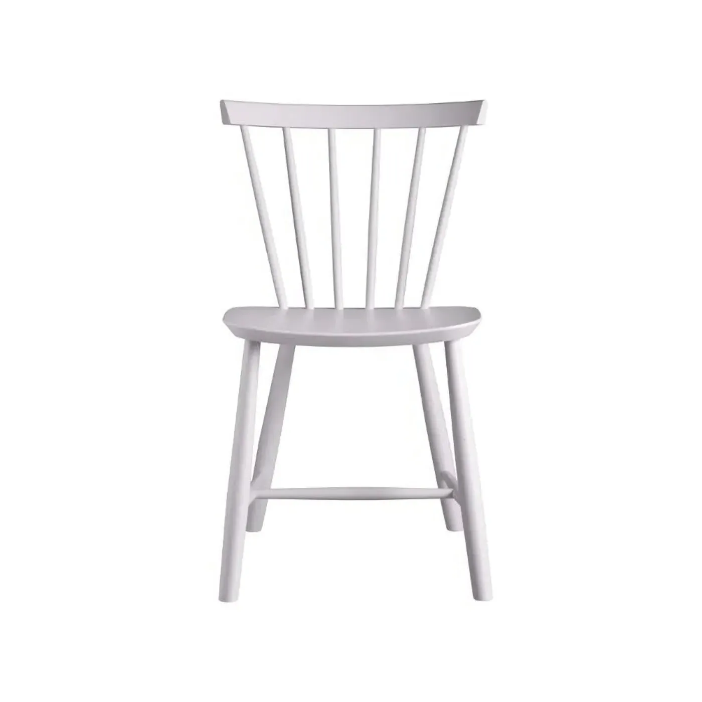 Dining Chair with V-Back - Purple, Beech