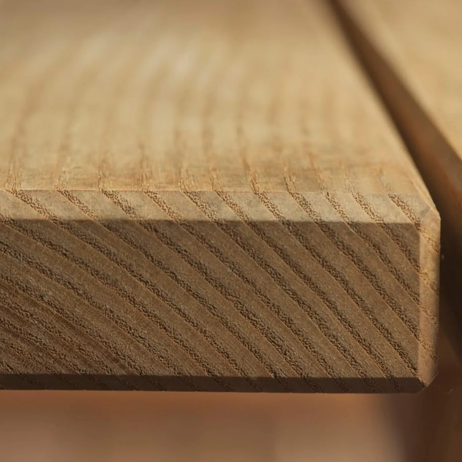 Garden Table with Wide Legs - Ash Wood