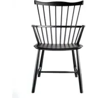 J52B Armchair - Black, Beech