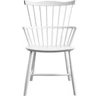 J52B Armchair - White, Beech