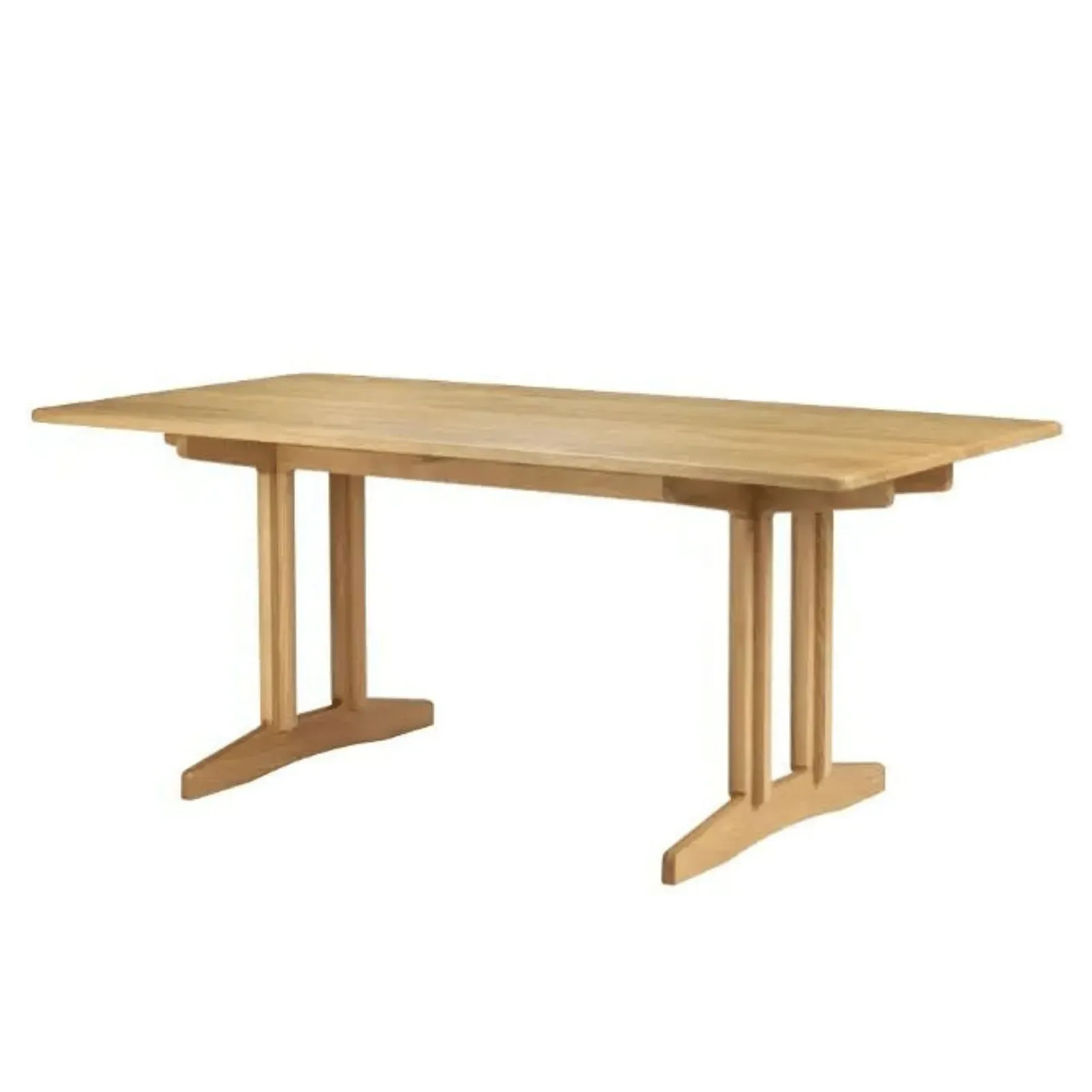 Large Rectangular Dining Table - Solid Wood