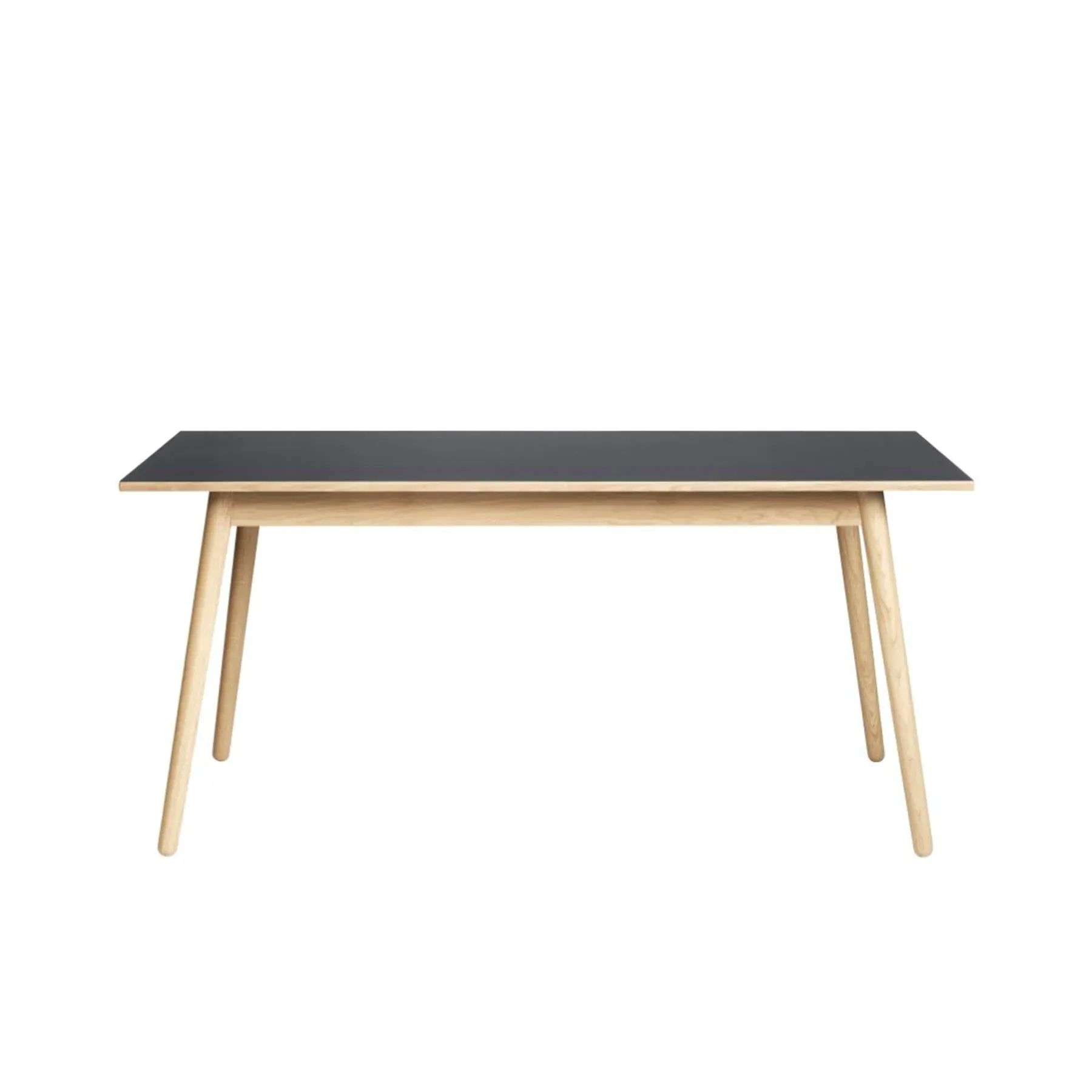 Small Dining Table - Black, Linoleum
