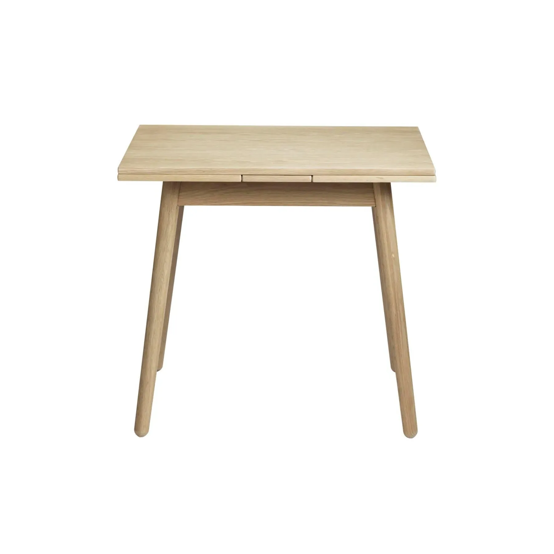 Small Dining Table with Extension - Natural Wood