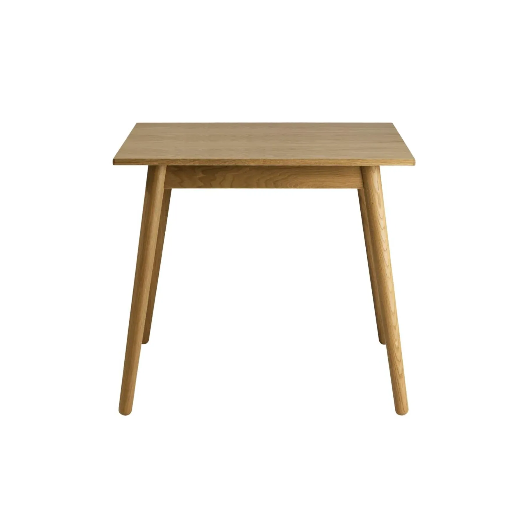 Small Rectangular Dining Table - Natural Wood image