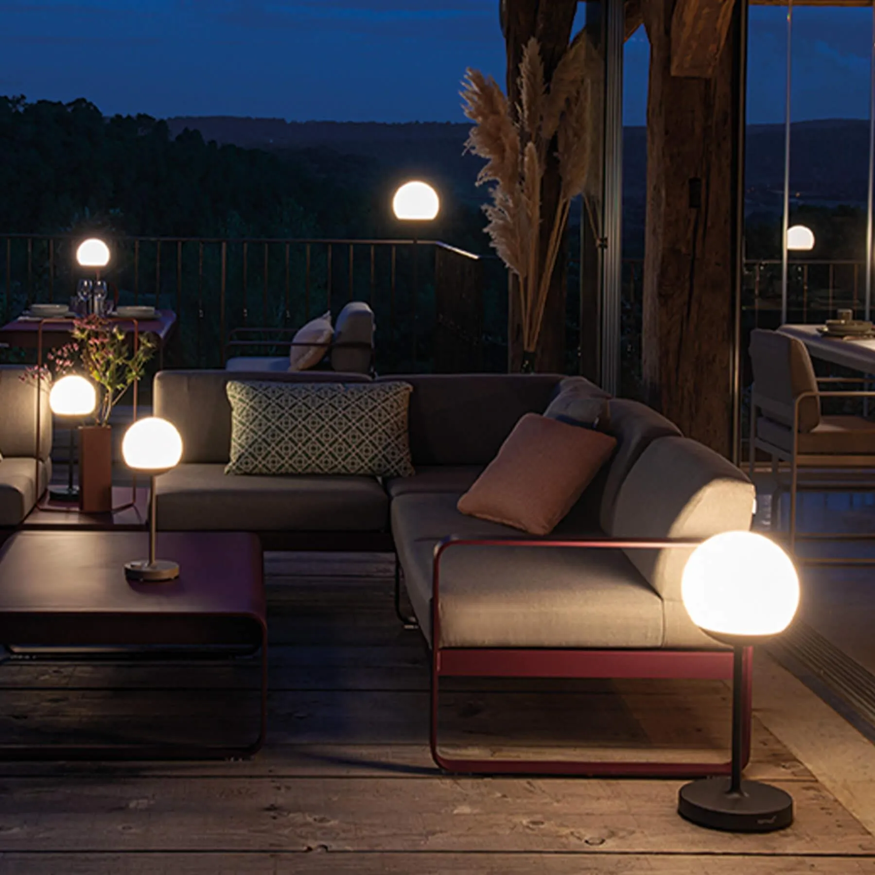 Rechargeable Floor Light - Cactus, Polyethylene