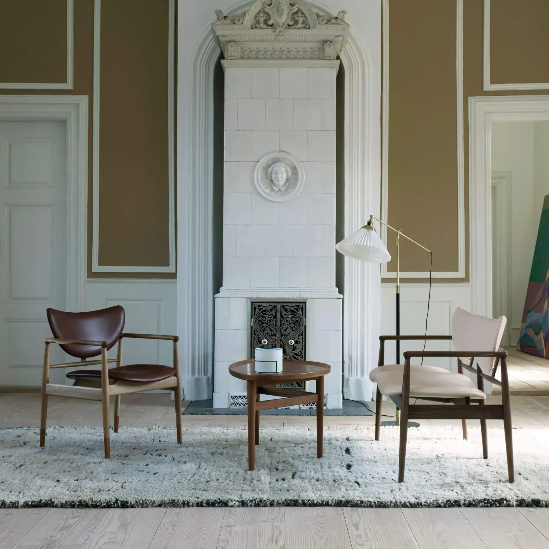 2-Seater Sofa Bench - Walnut