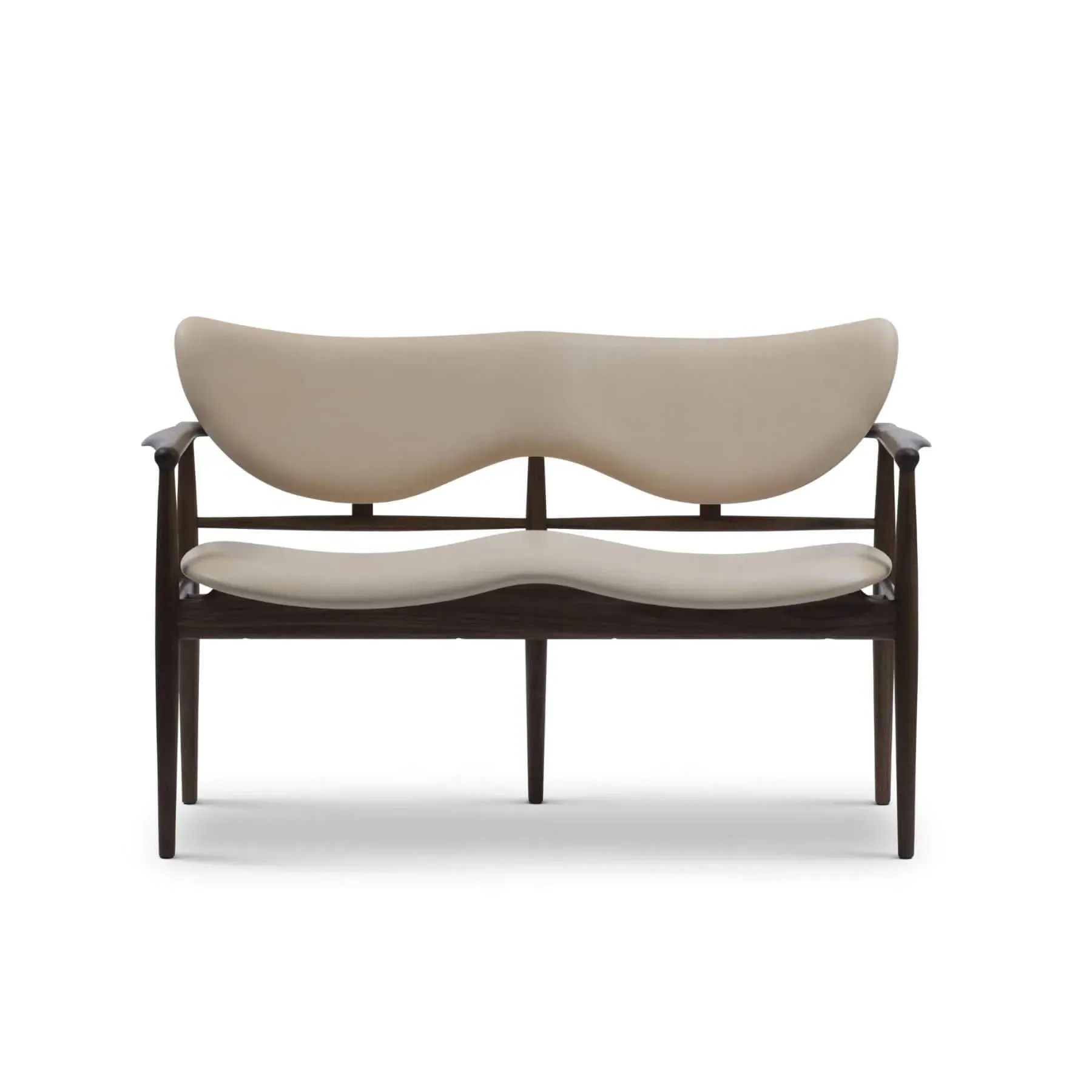 2-Seater Sofa Bench - Walnut image