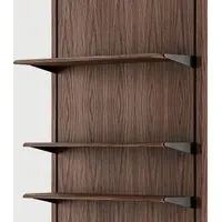 22cm Panel System Shelf - Walnut