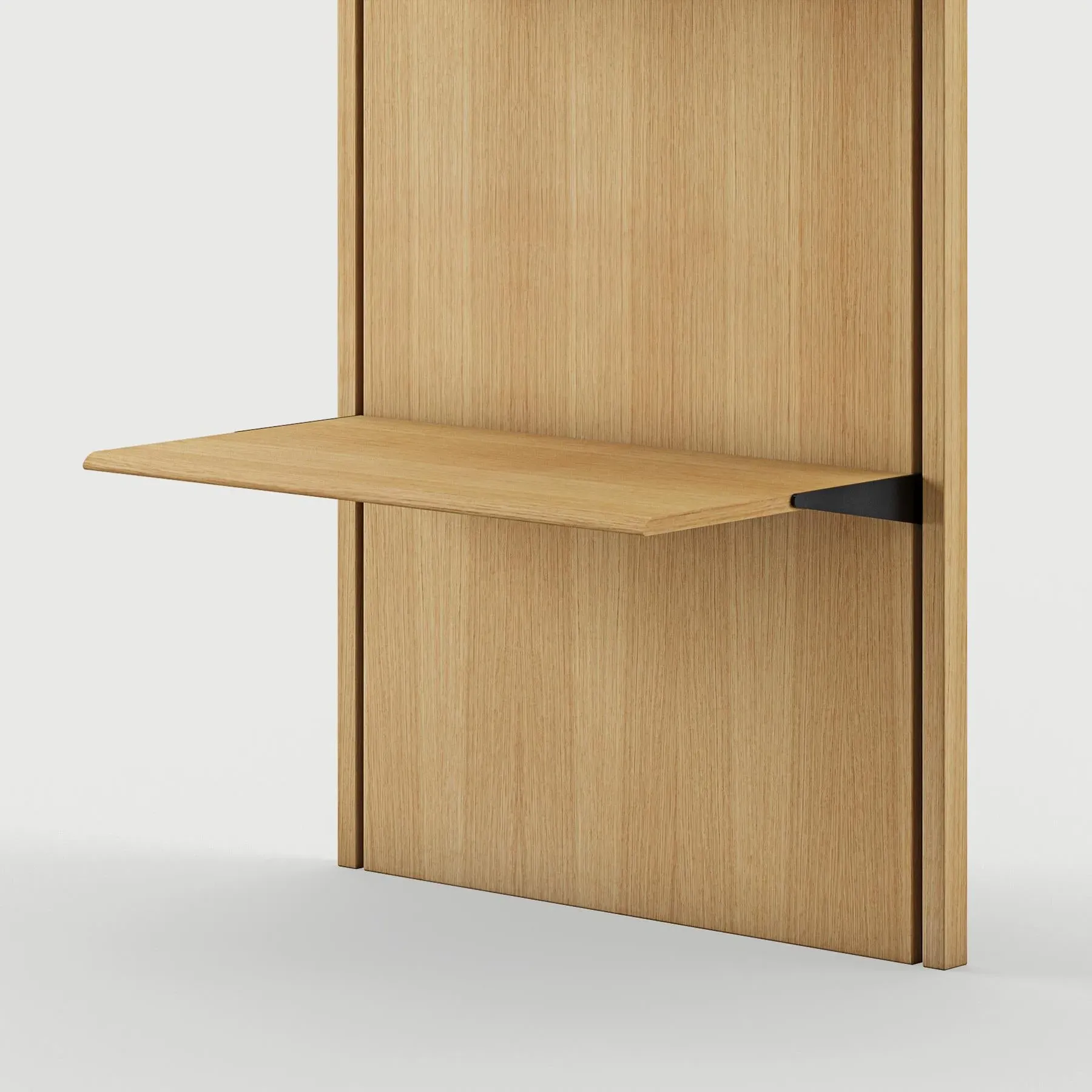 45cm Panel System Shelf - Dark Oak