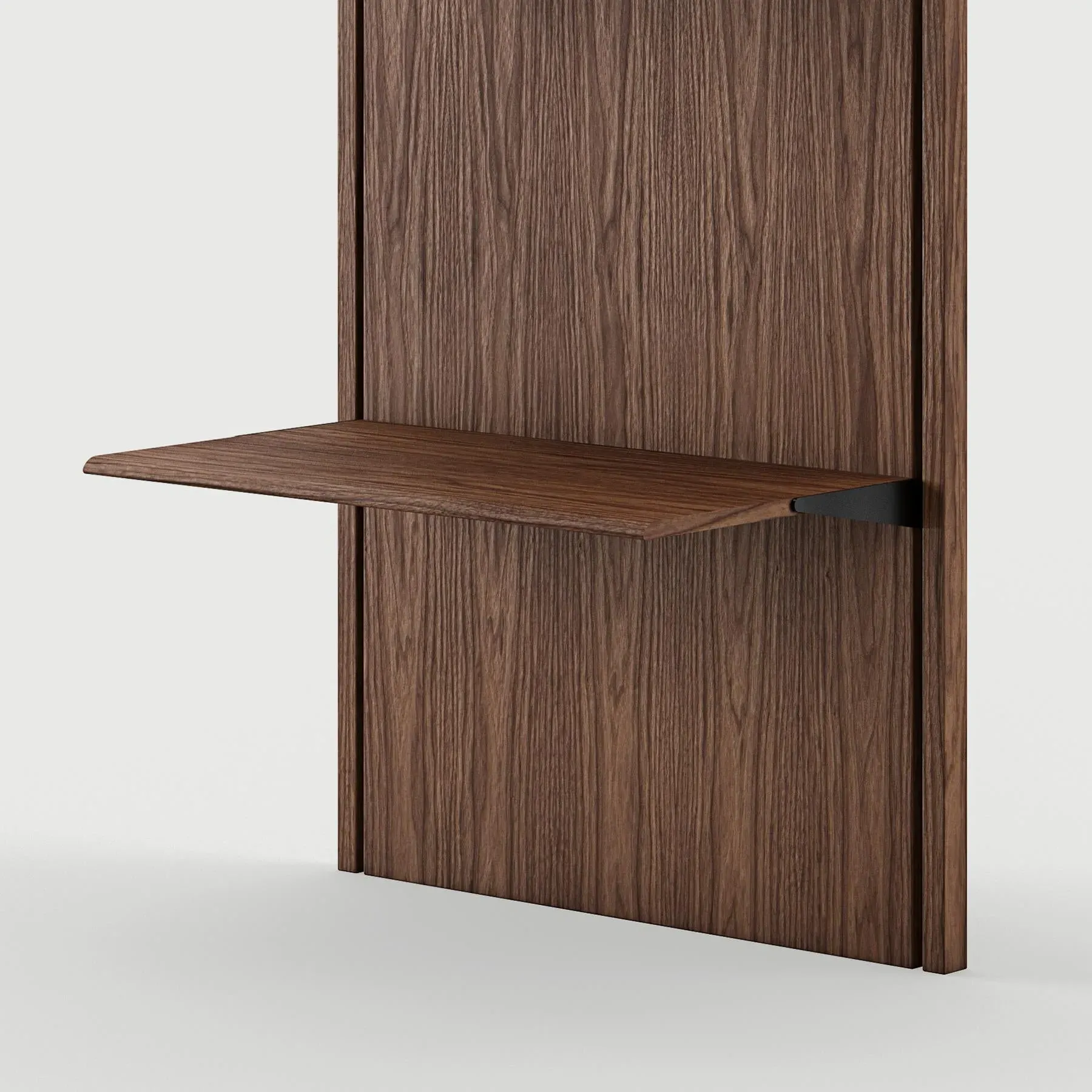 45cm Panel System Shelf - Walnut