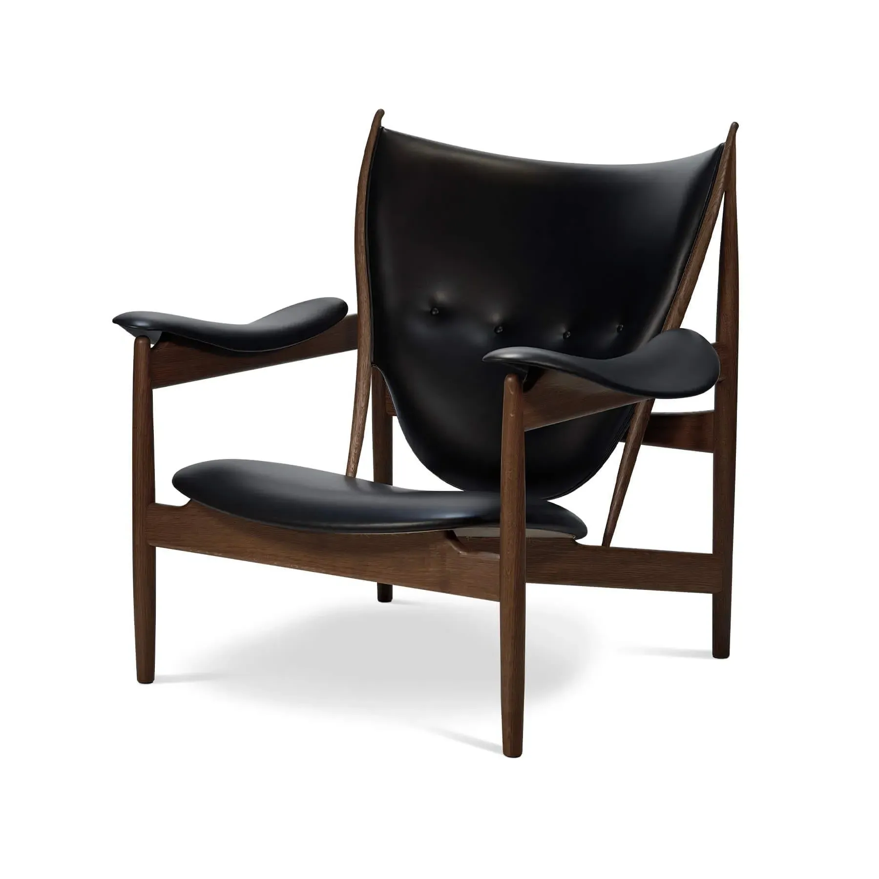 Anniversary Armchair with Engraving - Black, Oak