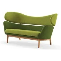Baker 2-Seater Sofa - Hallingdal 980/960, Oak Dark Oil