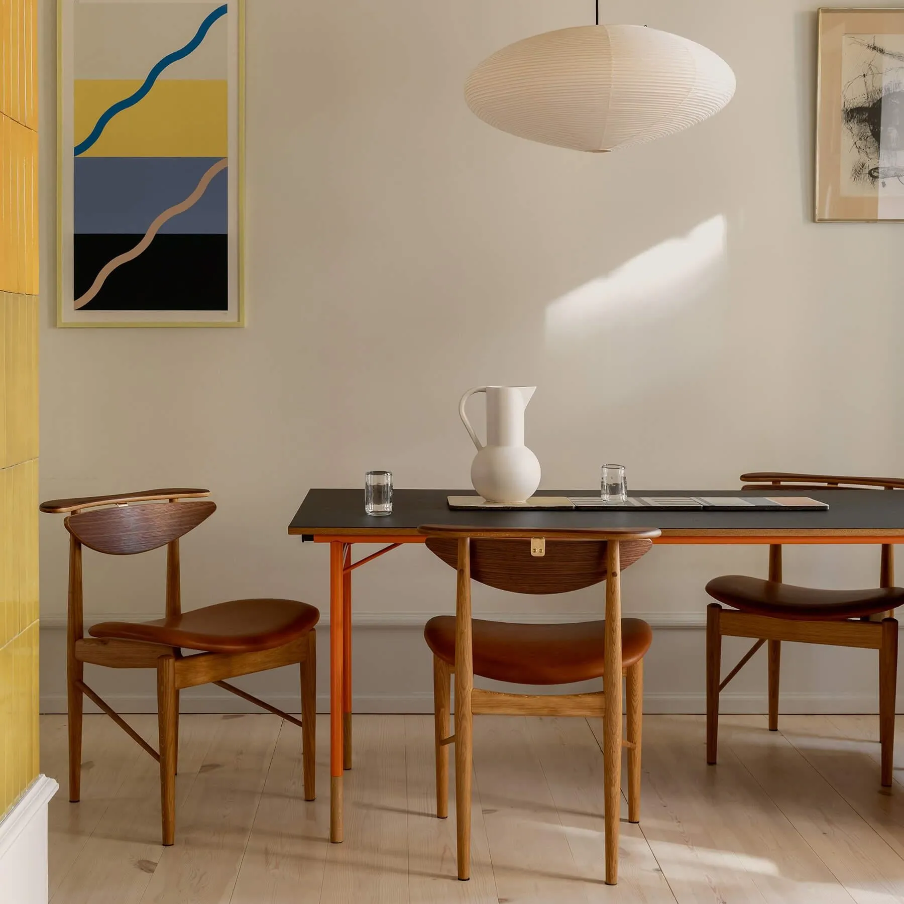 Rectangular Dining Table - Oak, Solid Wood