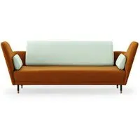 The 57 2-Seater Sofa - Golden Syrup, Oak