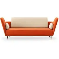 The 57 2-Seater Sofa - Pumpkin Spice, Oak
