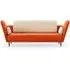 The 57 2-Seater Sofa - Pumpkin Spice, Oak