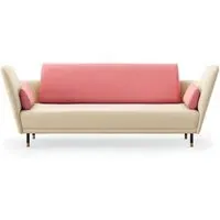 The 57 2-Seater Sofa - Rose Quartz, Oak