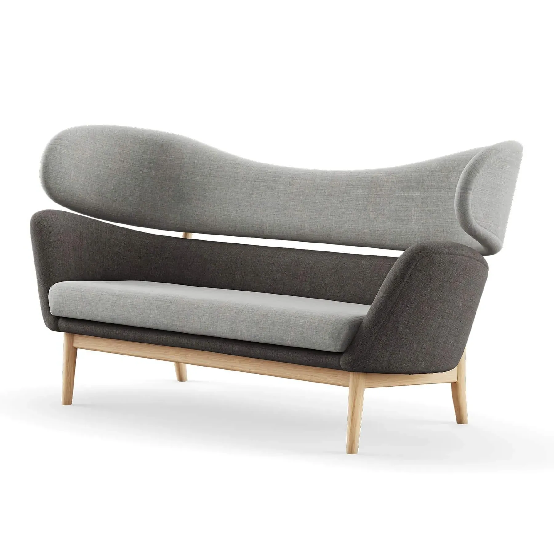 The Baker 2-Seater Sofa - Remix 123/163, Oak Clear Oil image