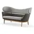 The Baker 2-Seater Sofa - Remix 123/163, Oak Dark Oil
