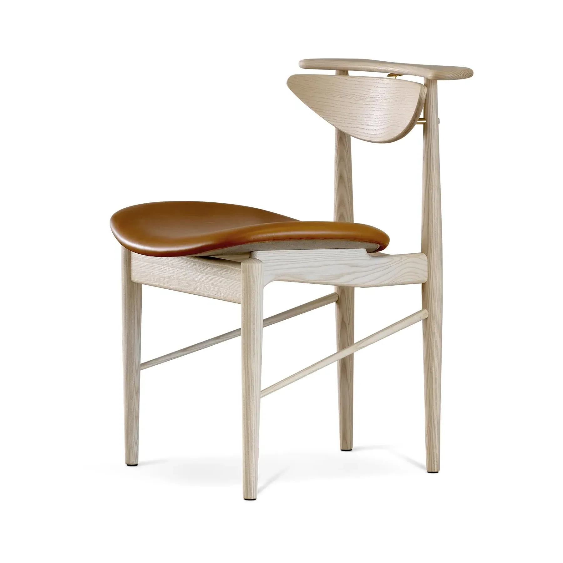 The Reading Chair - Cognac, Ash image