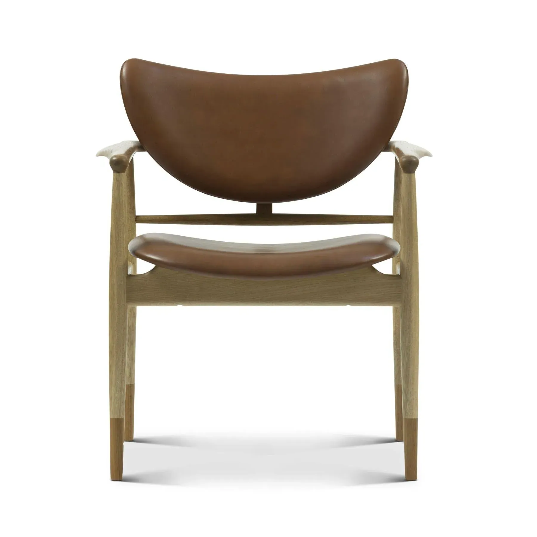 Upholstered Lounge Chair - Oak, Walnut image