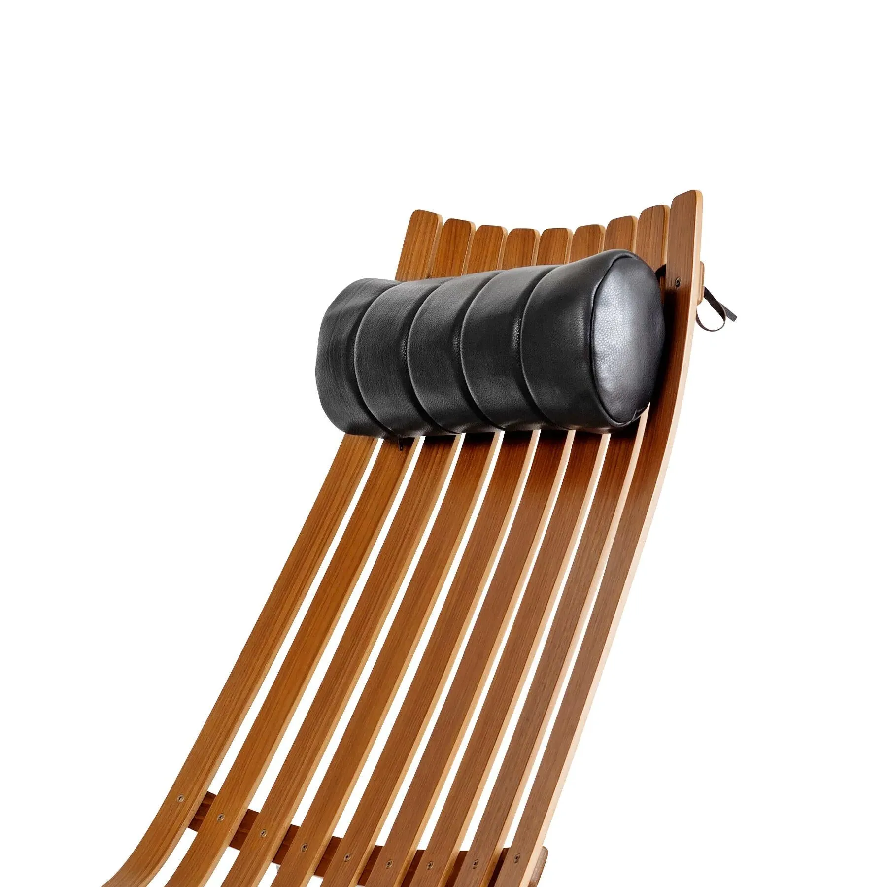 Headrest for Lounge Chairs - Light Brown, Leather