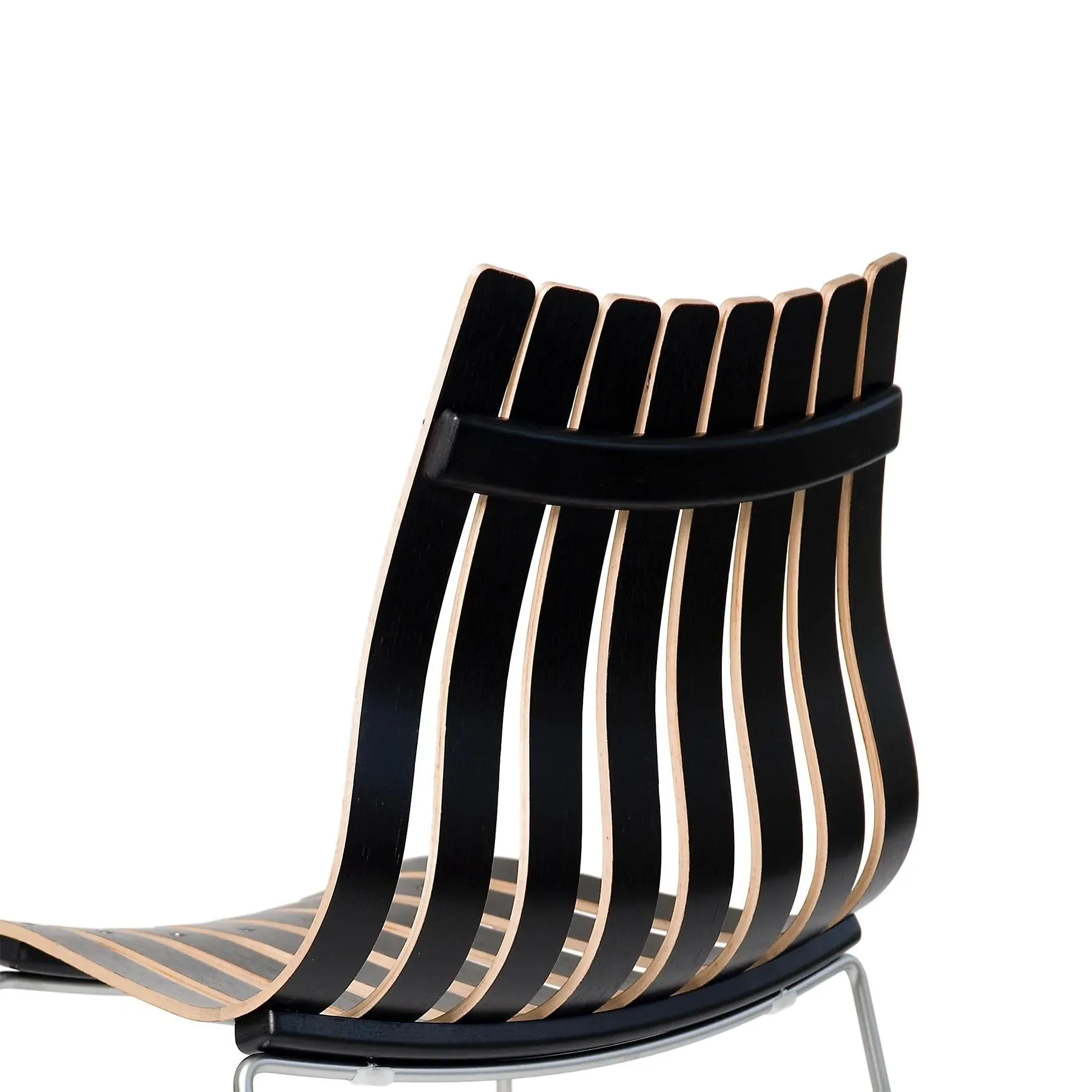 Junior Dining Chair with Slats - Grey, Oak