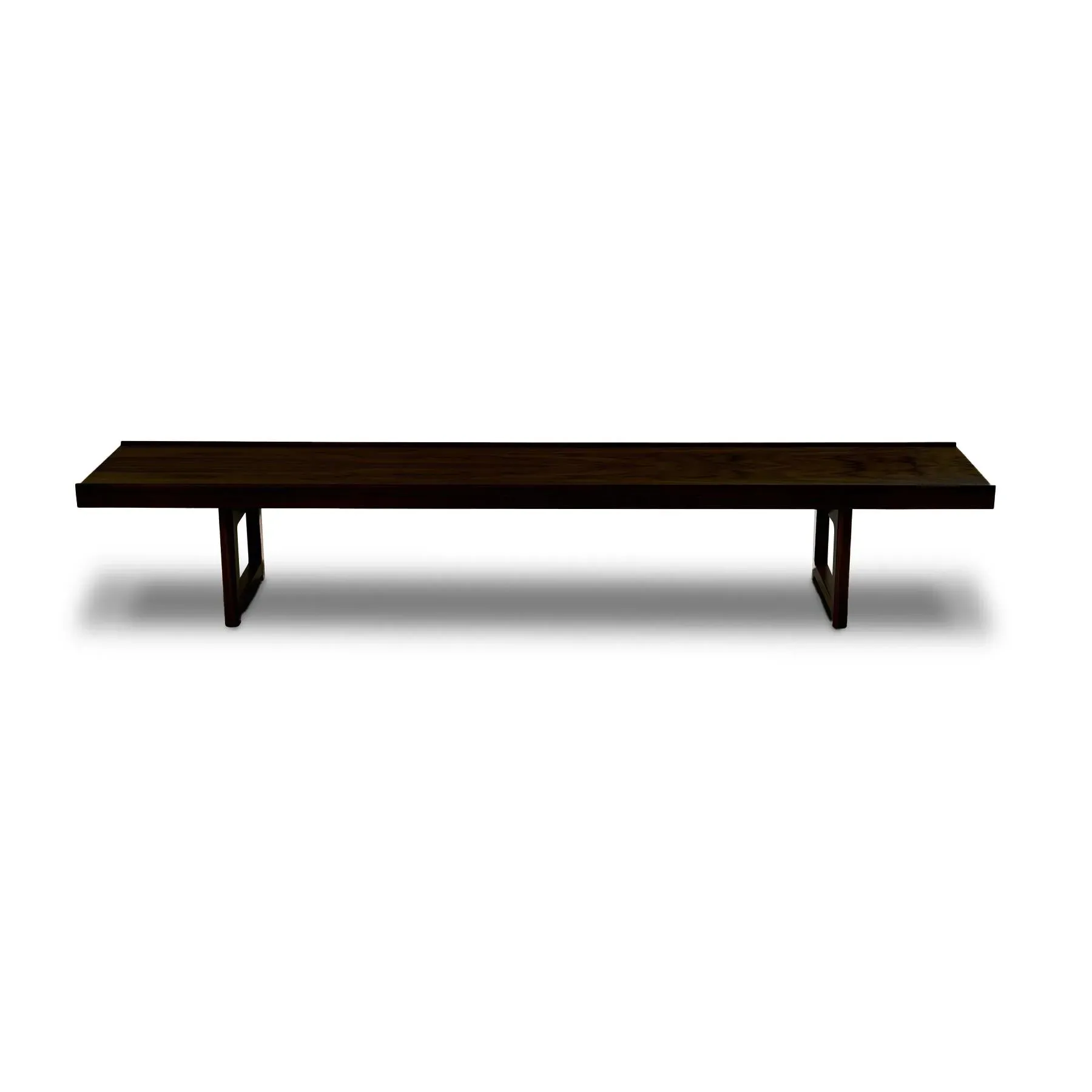 Medium Bench Standard Height - Black, Oak