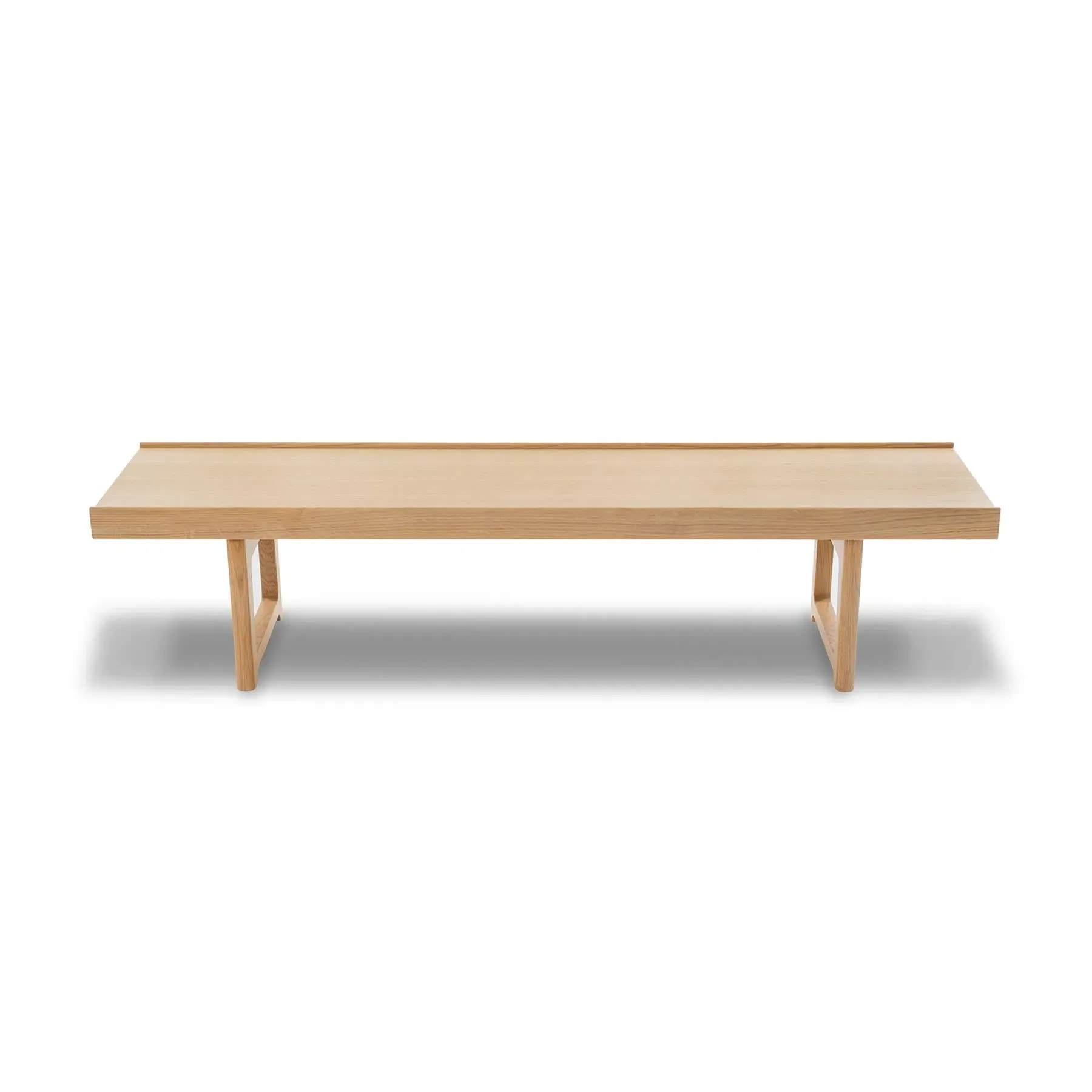 Medium Standard Bench - Oak, Laminated Wood