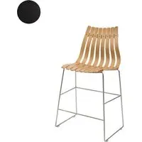 Scandia Bar Stool - Black