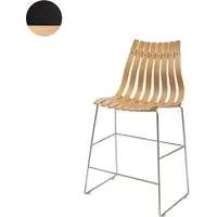 Scandia Bar Stool - Black