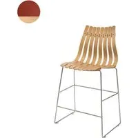 Scandia Bar Stool - Red