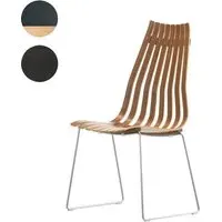 Scandia Prince Stackable Dining Chair - Blue