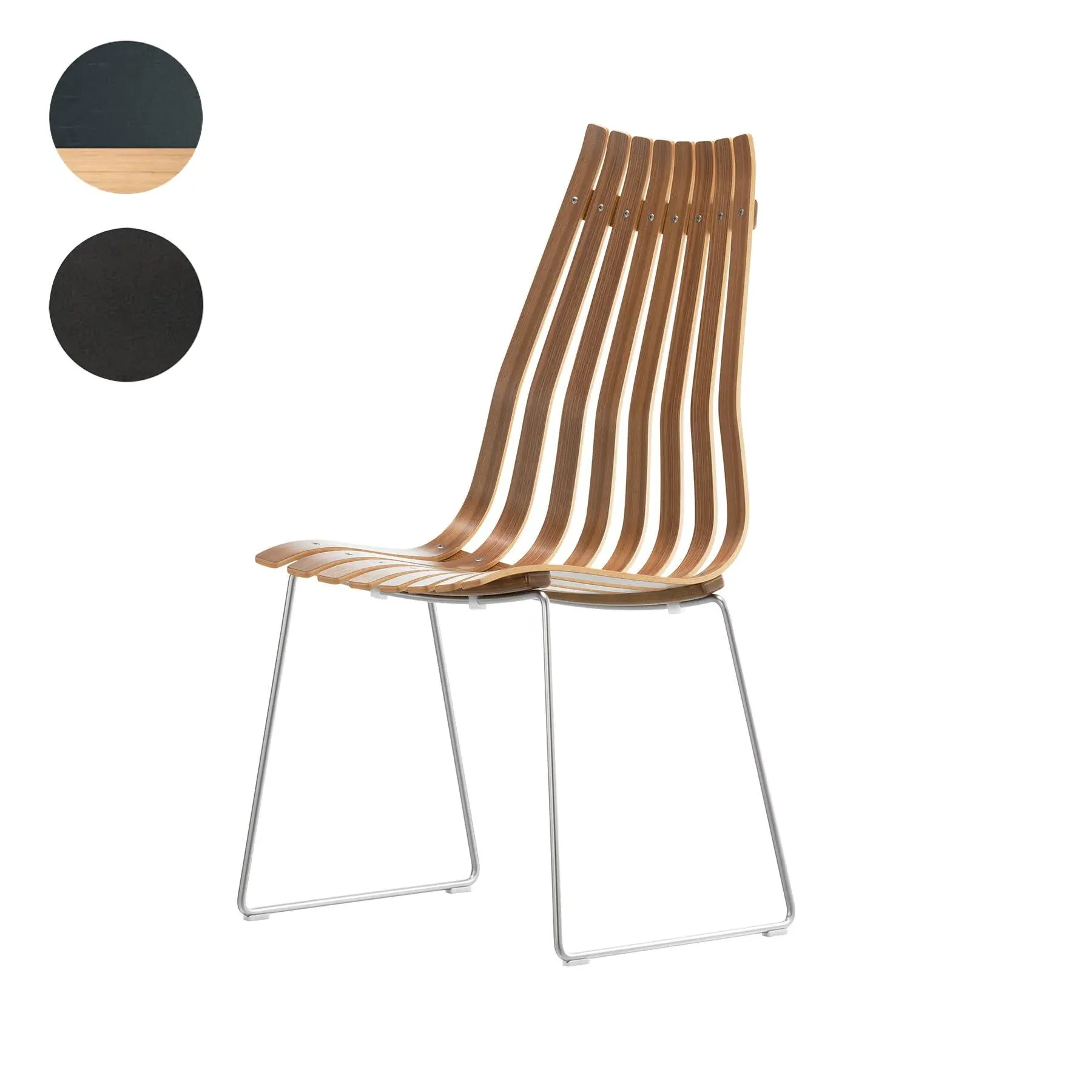 Scandia Prince Stackable Dining Chair - Blue