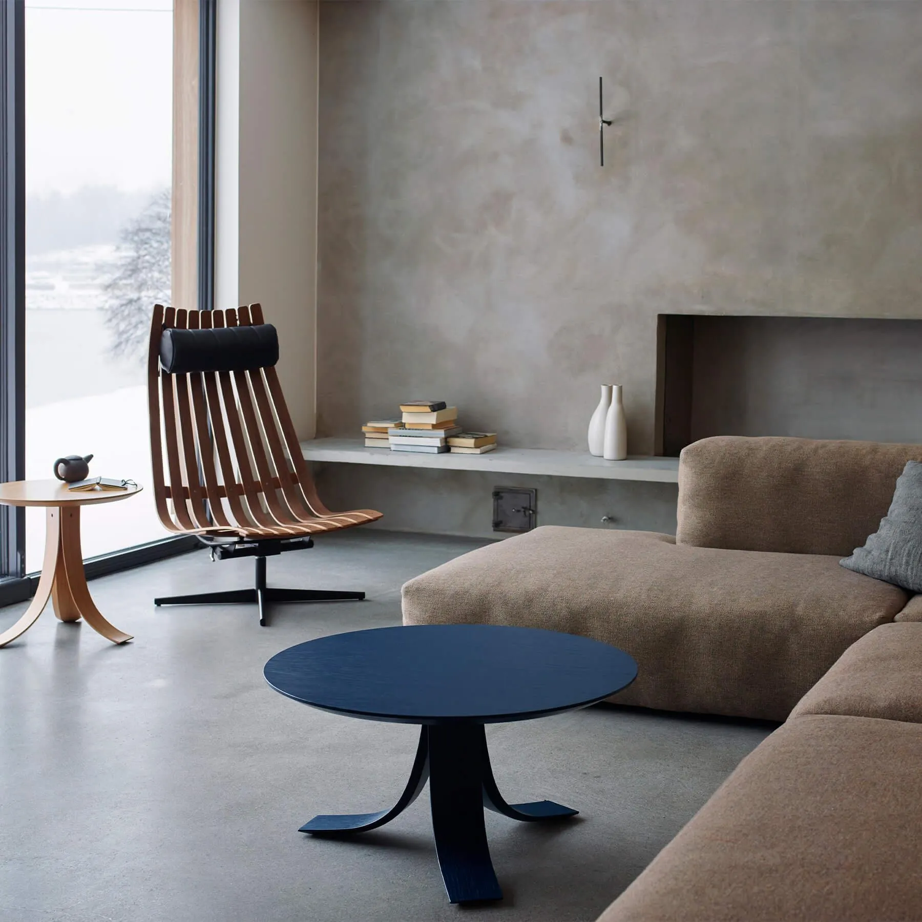 Swivel Lounge Chair with Tilt - Green, Laminated