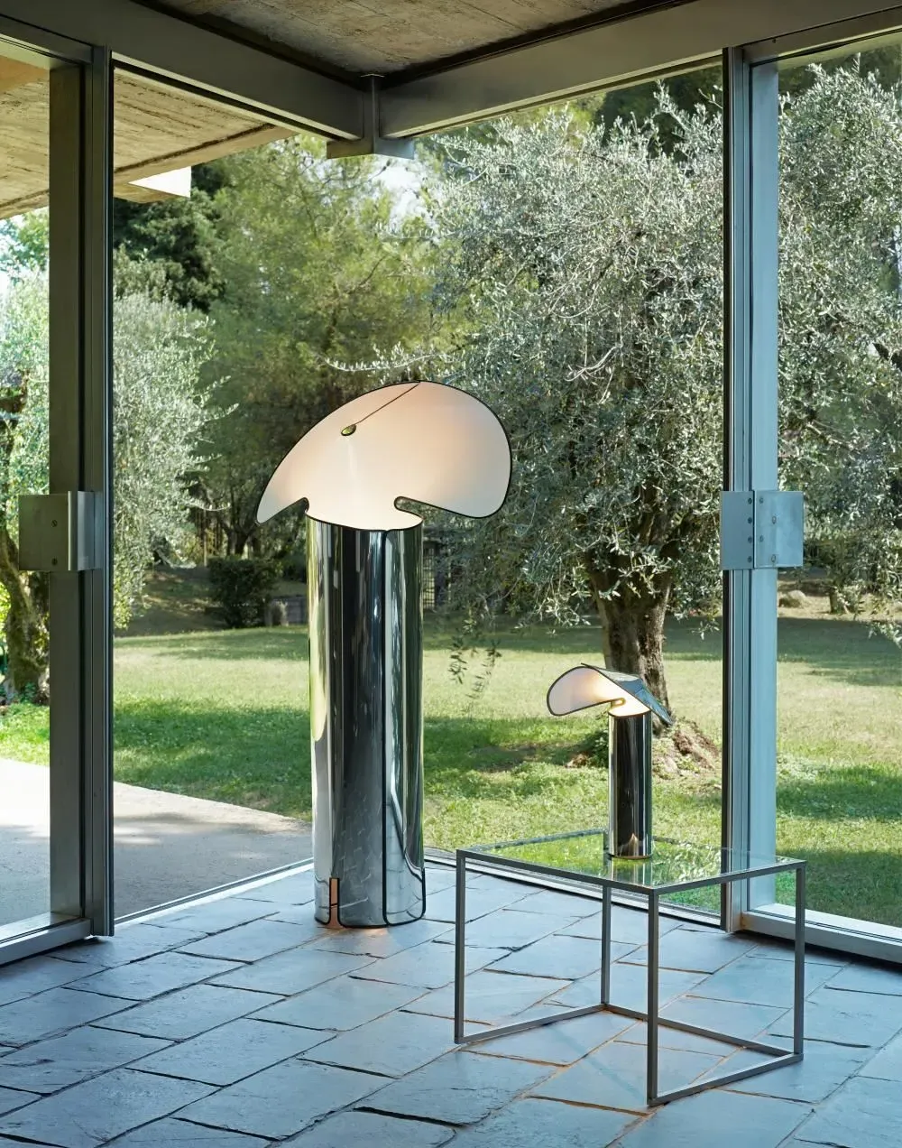 Chiara Floor Lamp - Stainless Steel