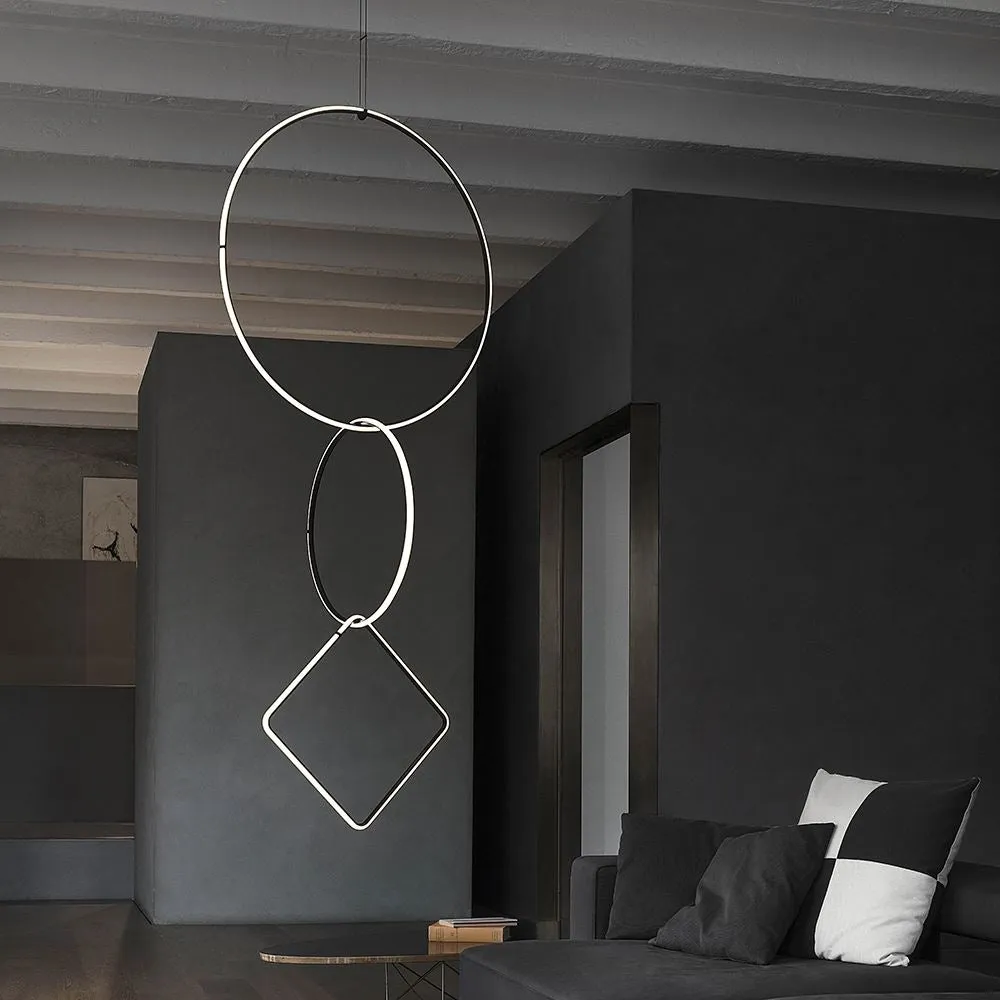 Configuration 1 Pendant Light - Black, Aluminium