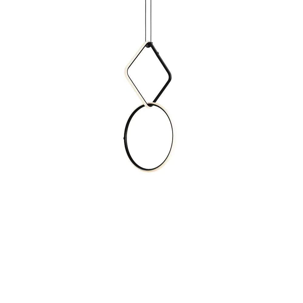 Configuration 1 Pendant Light - Black, Aluminium image