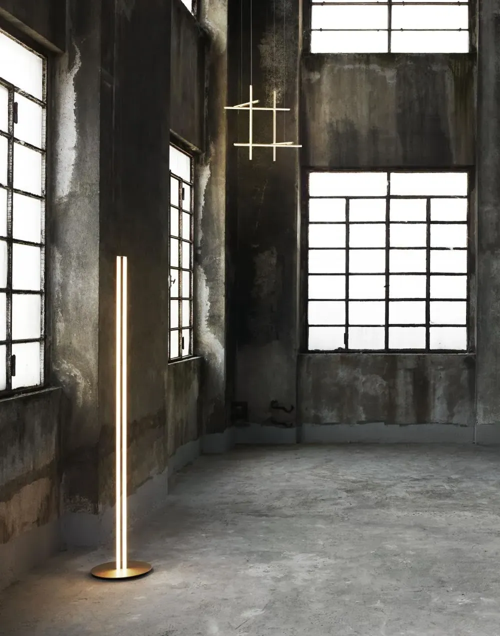 Coordinates Floor Lamp with Dimmer - Champagne