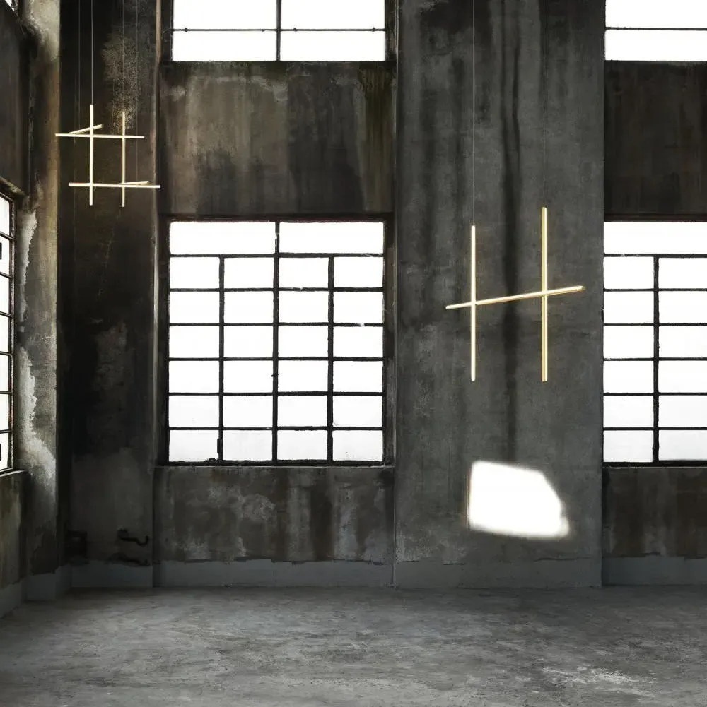 Coordinates S2 Suspension Pendant Light - Champagne