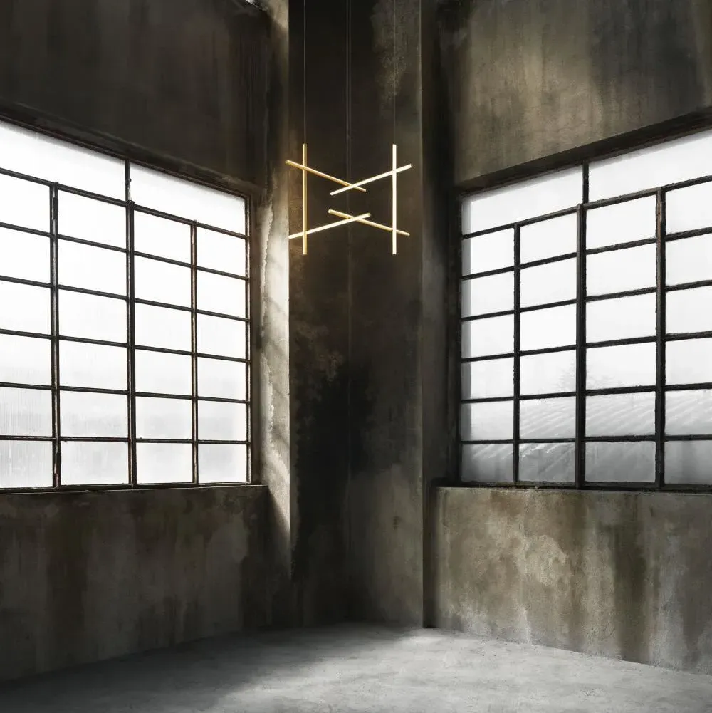 Coordinates S3 Suspension Pendant Light - Champagne