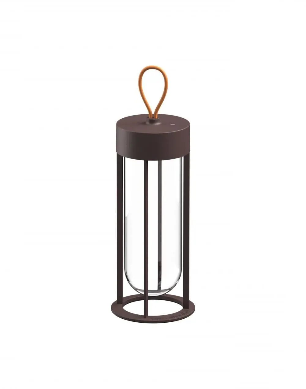 Cordless Table Lamp with Handle - Black