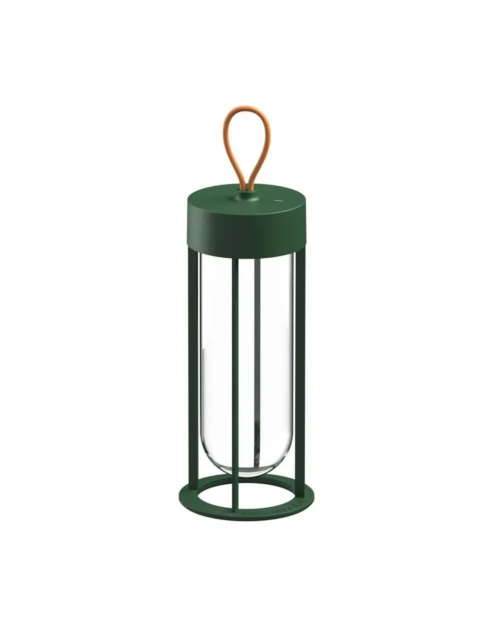 Cordless Table Lamp with Handle - Pale Green