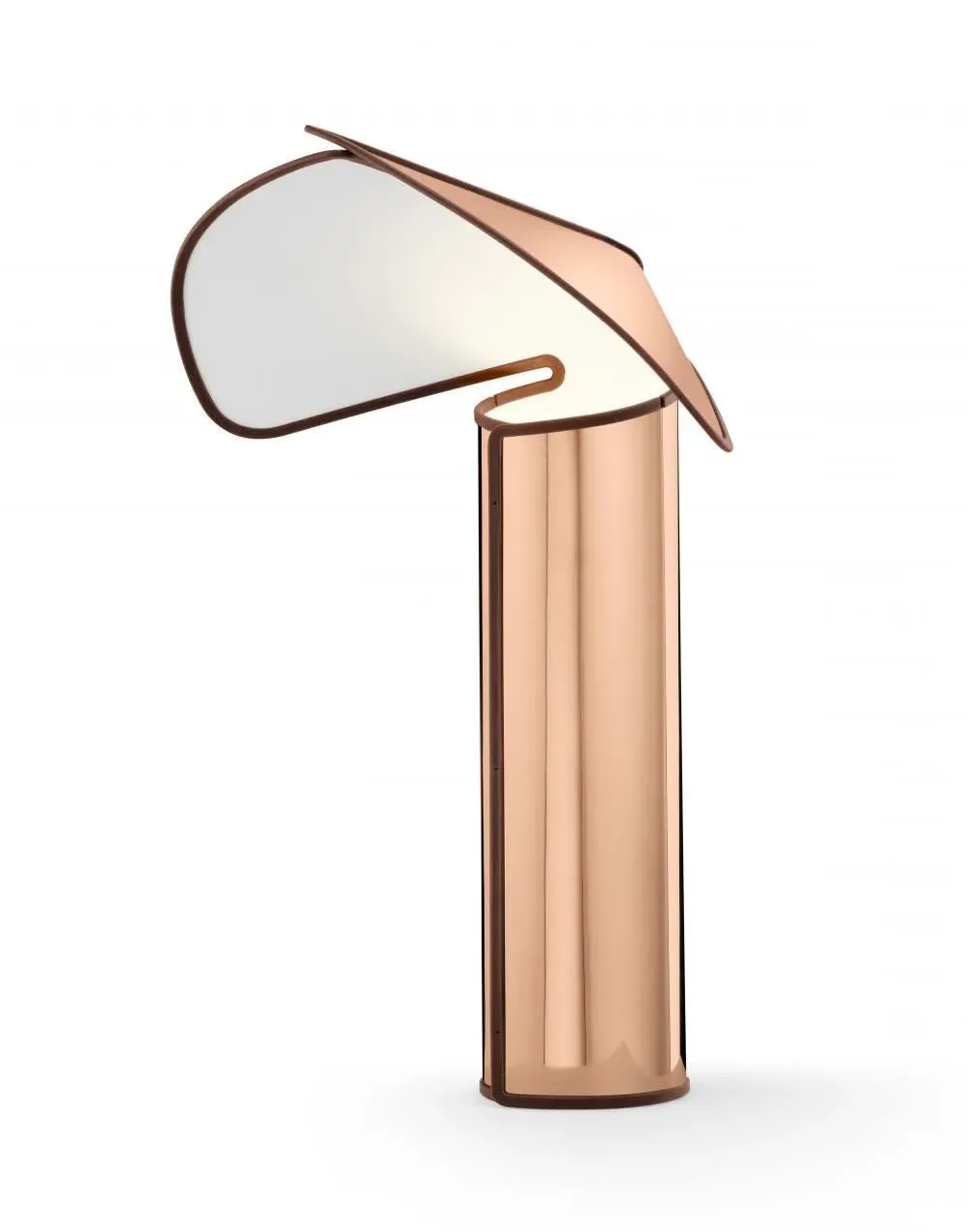 Cylindrical Table Lamp - Pink Gold